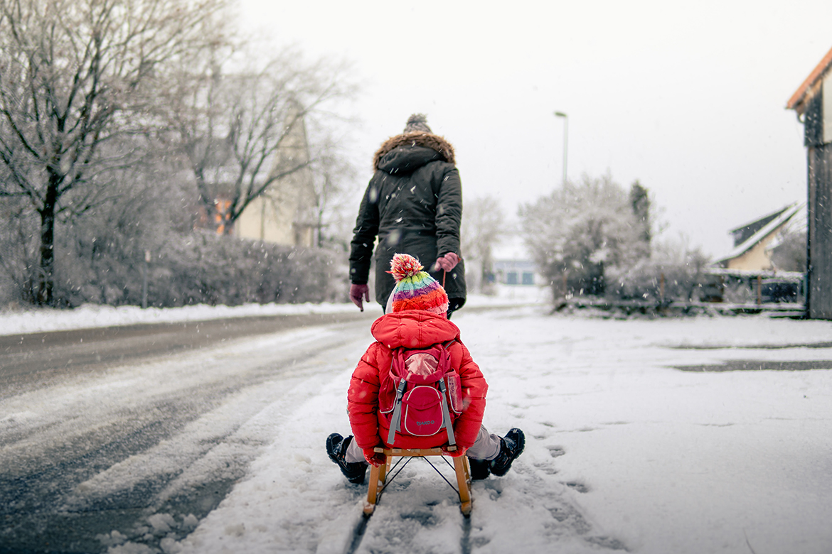 Die Kids sicher durch den Winter bringen