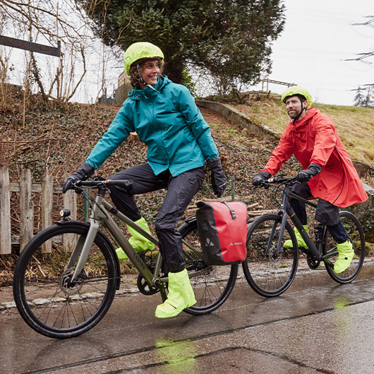 Fahrradfahren bei jedem Wetter mit nachhaltiger Fahrradbekleidung