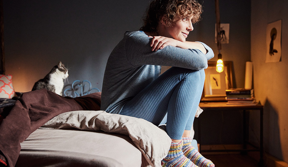 Wärmende Strickmode für Darunter