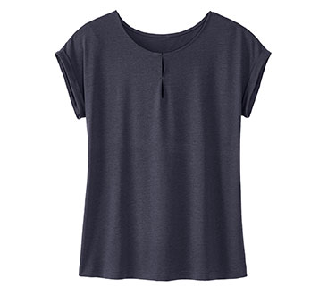 T-Shirt aus TENCEL™ und Bio-Baumwolle