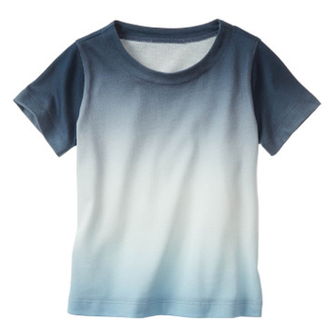 T-Shirt aus reiner Bio-Baumwolle, blaubeere