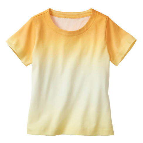 T-Shirt aus reiner Bio-Baumwolle, sanddorn