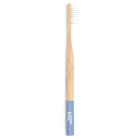 Bambus-Zahnbürste mittelweich, blau