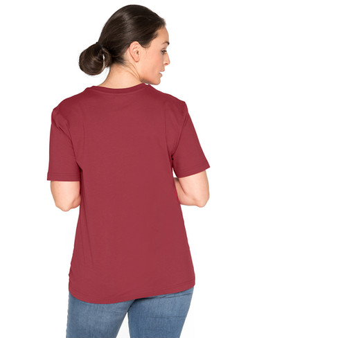 T-Shirt aus reiner Bio-Baumwolle, erdbeere