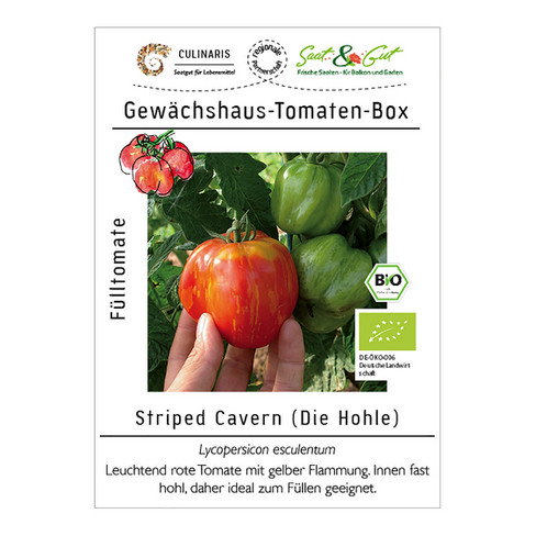 Bio-Saatgut Gewächshaus-Tomaten, 8er-Set