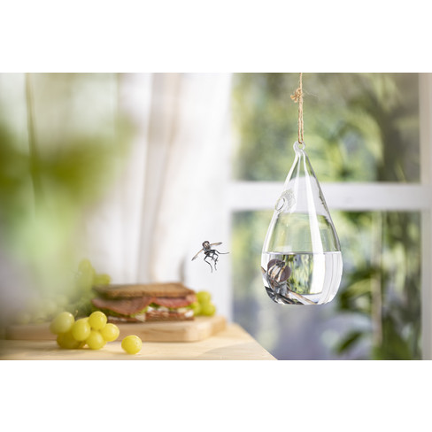 Insektenschutz aus mundgeblasenem Glas
