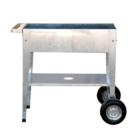 Hochbeet &quot;Urban Trolley&quot;, silber