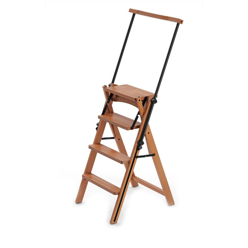 Leiter-Stuhl aus Buchenholz