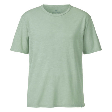 T-Shirt aus Hanf mit Bio-Baumwolle, Minze
