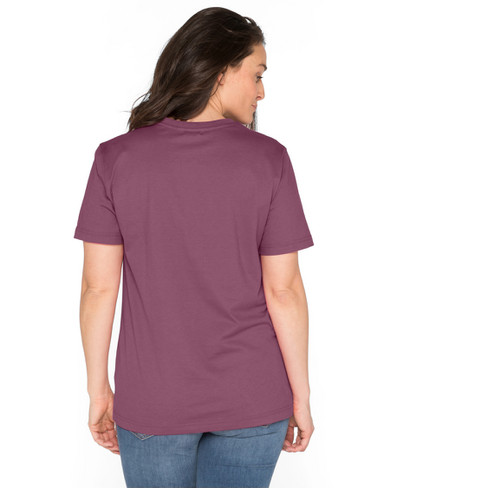 T-Shirt aus Bio-Baumwolle, azalee