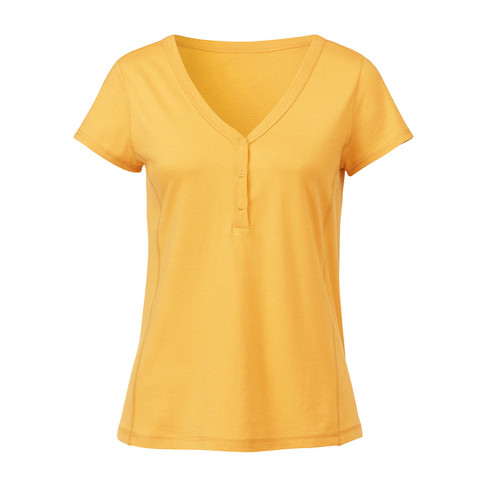 T-Shirt aus reiner Bio-Baumwolle, gelb