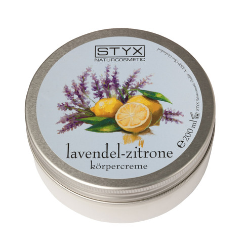 Körpercreme Lavendel-Zitrone, 200 ml